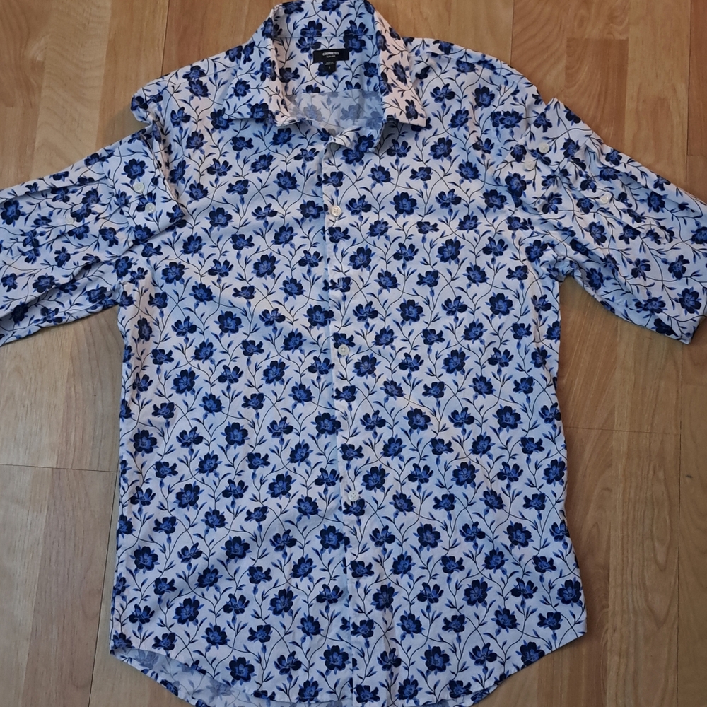 Express slimfit button down